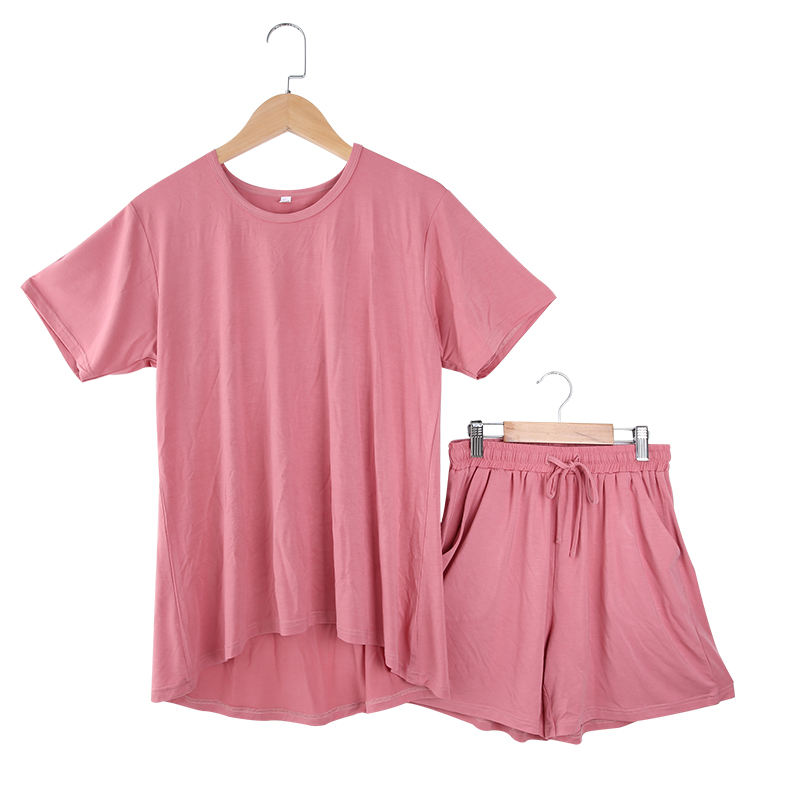 Супермягкое летнее женское ночное платье, цветная одежда для сна на заказ, цельное платье, удобная пижама для мамы из бамбука и хлопка