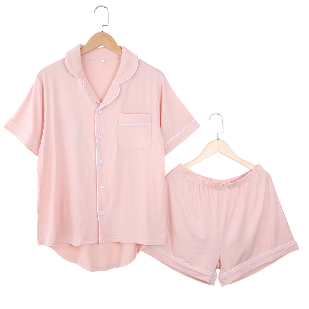 Супермягкие летние женские ночные пижамы, цветная одежда для сна на заказ, комплект одежды из 2 предметов, удобные бамбуковые хлопковые пижамы для мамы