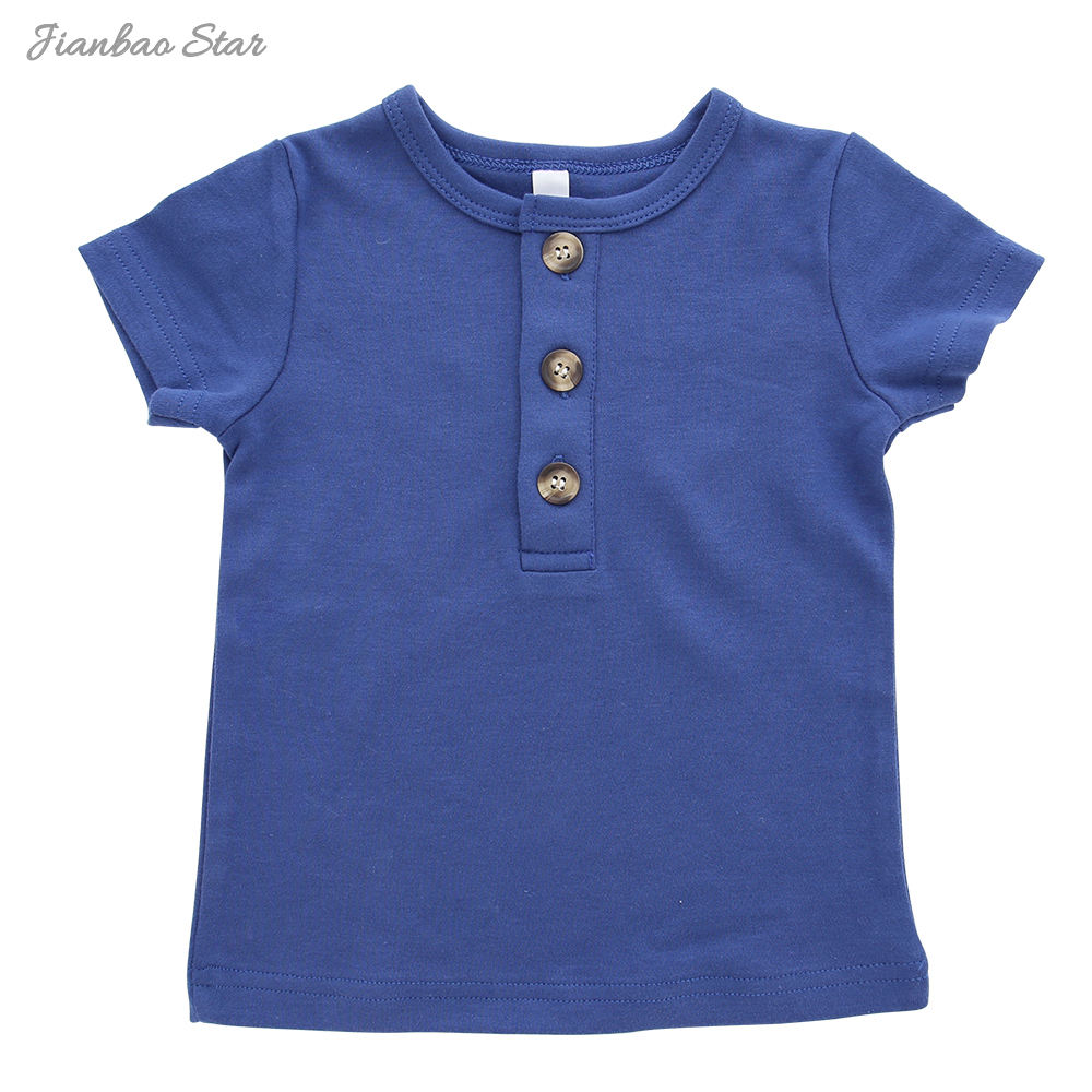 Бутик, однотонная детская футболка с короткими рукавами, детская летняя рубашка унисекс для малышей, одежда для малышей