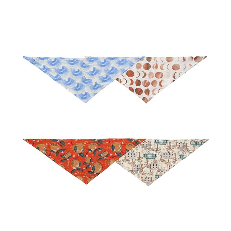 Прямая продажа с фабрики, 100% хлопок, детские нагрудники для малышей, милые индивидуальные нагрудники, хит продаж, легко чистящиеся милые фартуки, треугольные детские нагрудники