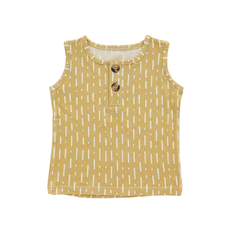 Модная майка для девочек, дышащий жилет, летняя майка для девочек, бамбуковый спандекс, хлопковый мягкий жилет для маленьких девочек