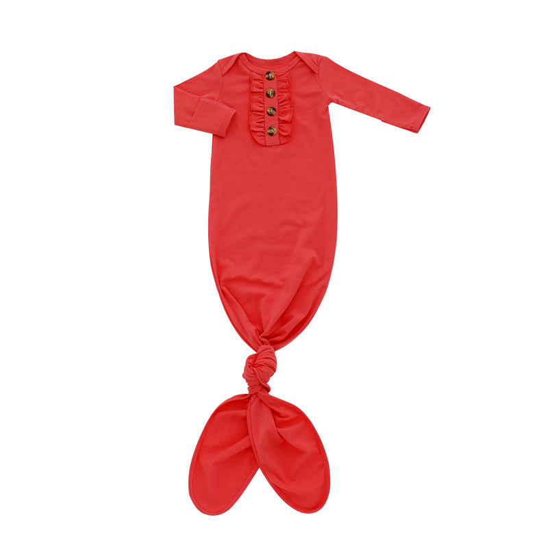 Сплошной цвет, индивидуальный дизайн, зимний спальный мешок для новорожденных, детское платье, детская пижама, одежда