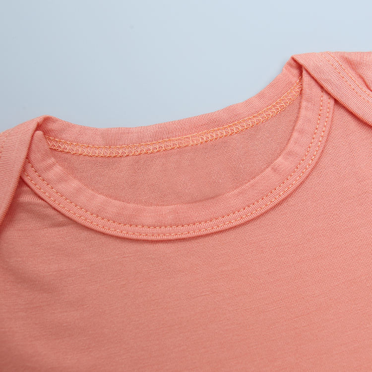 Оптовая продажа, НОВЫЙ детский комбинезон с длинными рукавами, двусторонняя молния, одежда для малышей 0-24 м, сплошной цвет, комбинезон для новорожденных с принтом на заказ