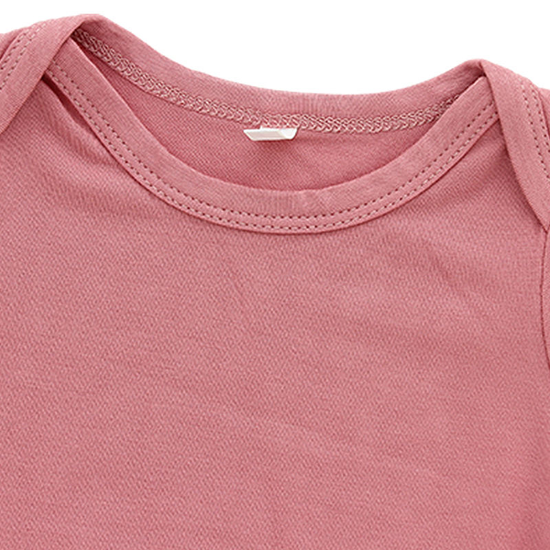 Классический детский комбинезон с короткими рукавами, мягкий бамбуковый комбинезон из спандекса и хлопка, экологически чистая одежда для малышей, весенне-летняя стильная одежда