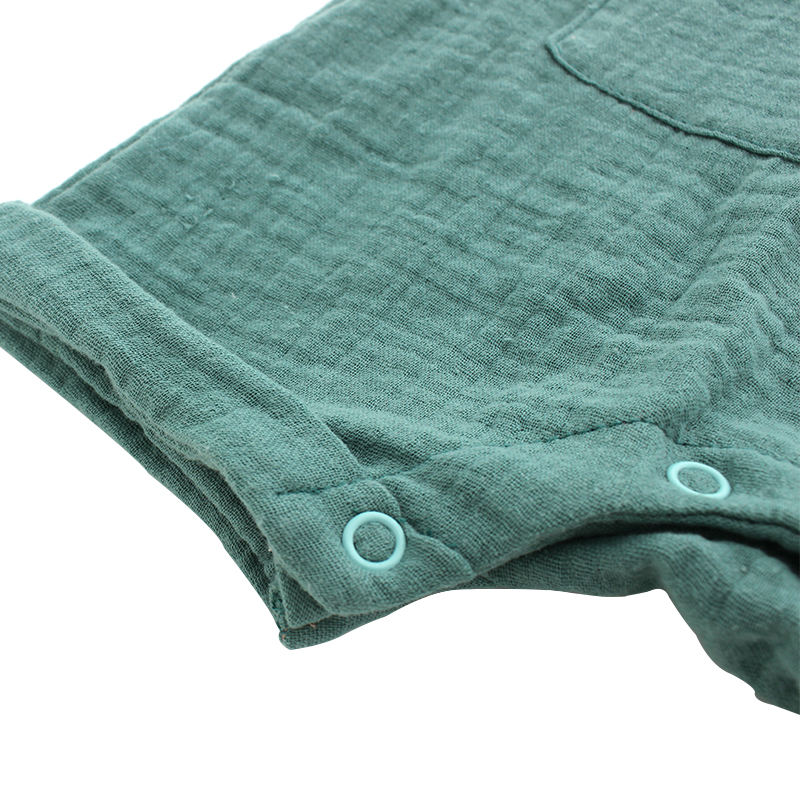 Оптовая продажа, детская одежда, индивидуальный цветовой узор, летний комбинезон без рукавов на подтяжках и пуговицах для девочек и мальчиков, детский комбинезон