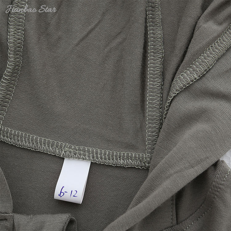 Новые поступления, высокое качество, Лидер продаж, детский комбинезон унисекс с длинными рукавами и двусторонней открытой молнией с капюшоном сзади
