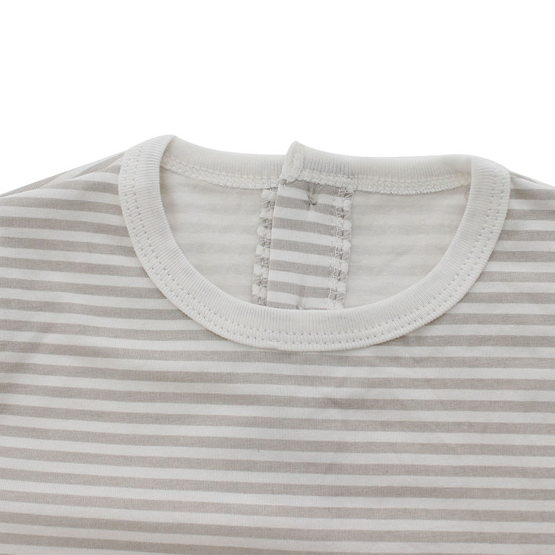 Комплекты детской одежды для малышей, 100% хлопок, вязаные топы и шорты с короткими рукавами, детские летние наряды из 2 предметов с дизайном карманов