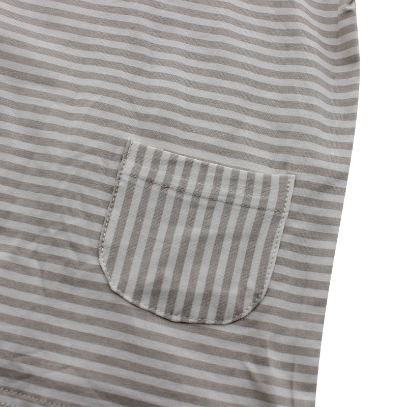 Оптовая продажа, детская футболка с карманами и шорты, комплект одежды из бамбука, спандекса, хлопчатобумажной ткани с короткими рукавами, одежда для маленьких девочек и мальчиков