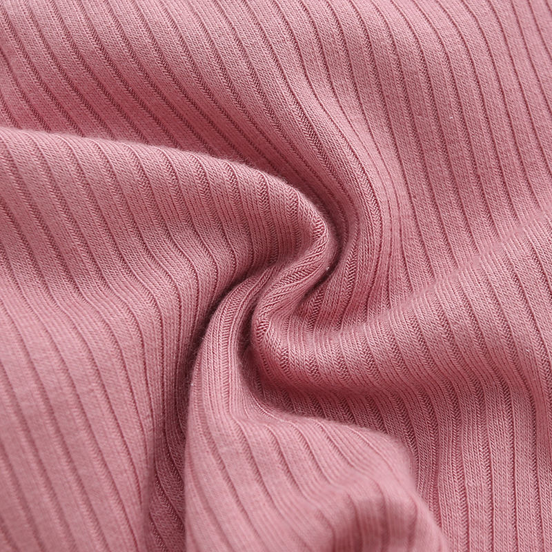 Новый дизайн, бамбуковая вязаная детская повязка на голову, сильная эластичная детская повязка на голову, однотонная, модная, в рубчик