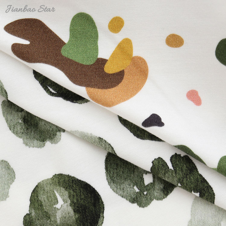 Толстовка с капюшоном для малышей и детей, бамбуковая супермягкая вязаная летняя детская рубашка с короткими рукавами и принтом