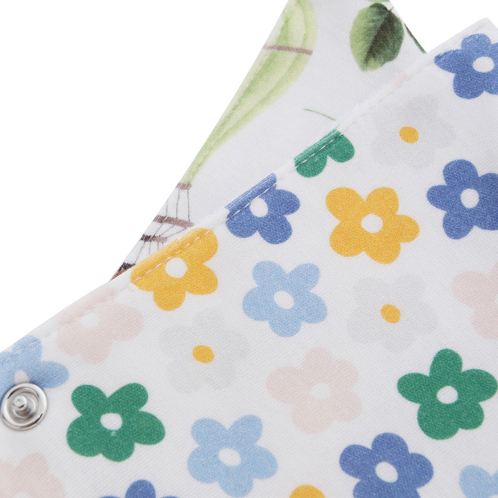 Оптовая цена по прейскуранту завода-изготовителя, 100% хлопок, бамбук, детские нагрудники для малышей, милый индивидуальный заказ, хит продаж, фартук с цветком, как детские нагрудники