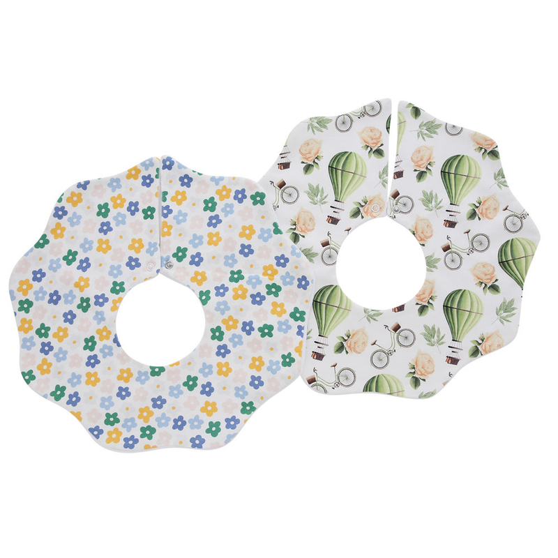 Оптовая цена по прейскуранту завода-изготовителя, 100% хлопок, бамбук, детские нагрудники для малышей, милый индивидуальный заказ, хит продаж, фартук с цветком, как детские нагрудники